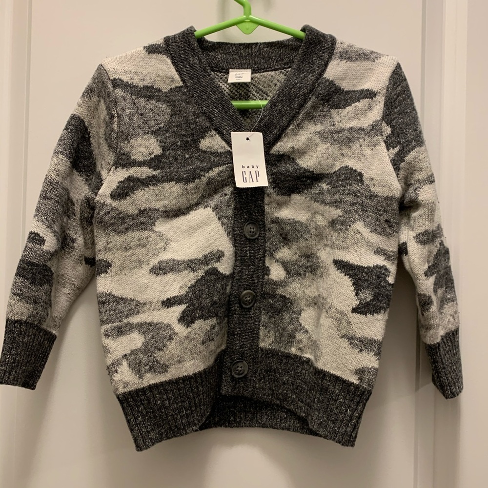 Gap Baby Boy Knit Cardigan 2yrs